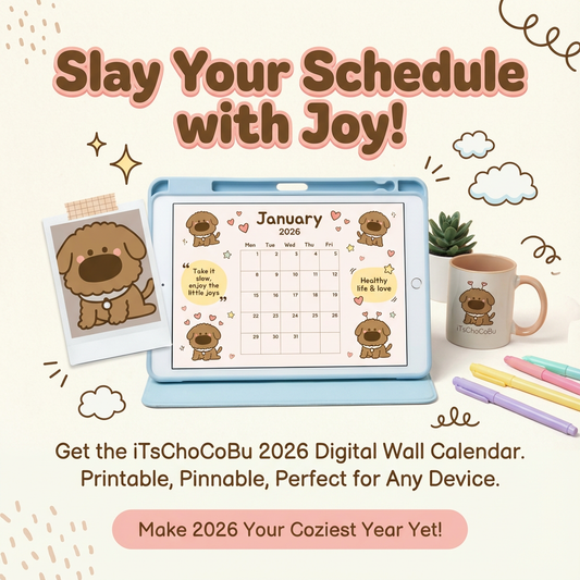 iTsChoCoBu Digital Wall Calendar 2026