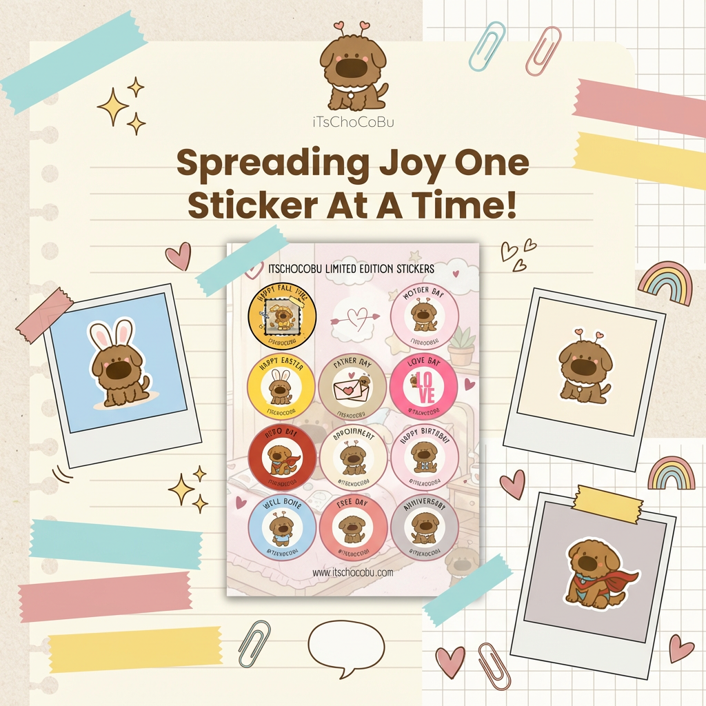 iTsChoCoBu 101  Stickers  Limited Edition