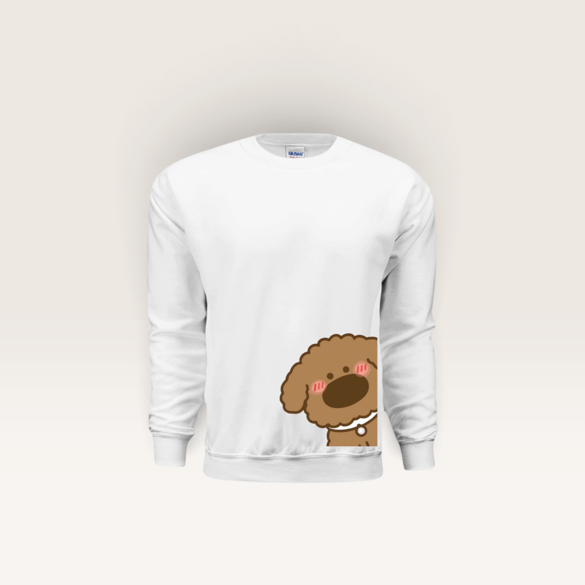 iTsChoCoBu HELLO YOU  Graphic Crewneck Sweatshirt